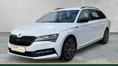 Moonweiß Gebraucht 2022 Skoda Superb SportLine Kombi | 28.550 € (Guter Preis)