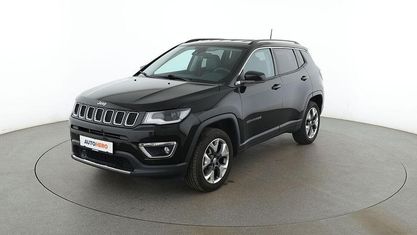 Käytetty Jeep Compass Limited 170 HP (125 kW) 2018 Musta Katumaasturi
