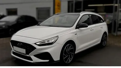 Weiss Gebraucht 2023 Hyundai i30 N Line Kombi | 20.790 € (Fairer Preis)