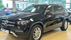 Obsidianschwarz metallic Gebraucht 2022 Mercedes GLE400 AMG line | 60.558 € (Superpreis)