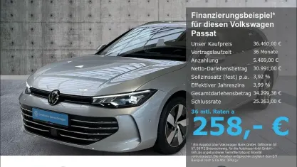Brugt VW Passat Business 150 HK (110 kW) 2025 Sølv Stationcar