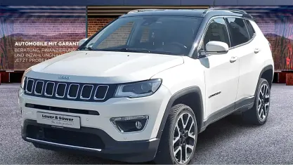 Gebraucht Jeep Compass Limited 170 PS (125 kW) 2019 Weiß SUV