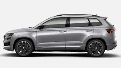 Brillantsilber metallic Neu 2025 Skoda Karoq SportLine SUV | 33.215 € (Fairer Preis)
