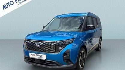 Ny Ford Tourneo Courier Titanium 100 kW (136 HK) 2025 Blå MPV