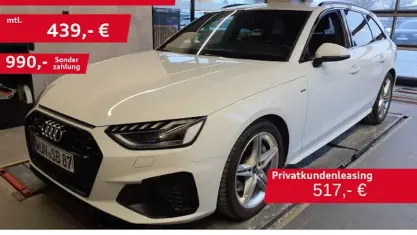 Usata Audi A4 S-Line 265 CV (194 kW) 2022 Bianco Station wagon