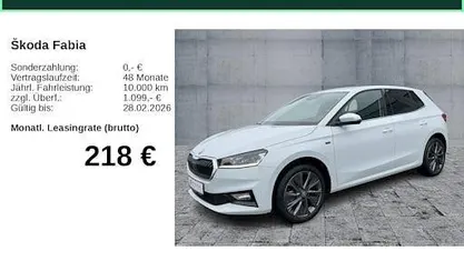 Gebraucht Skoda Fabia Tour 116 PS (85 kW) 2026 Limousine
