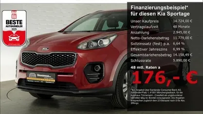 Infra red Gebraucht 2018 Kia Sportage DREAM-TEAM Edition SUV | 14.724 € (Fairer Preis)