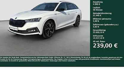 Gebraucht 2022 Skoda Octavia SportLine Kombi | 26.444 € (Fairer Preis)