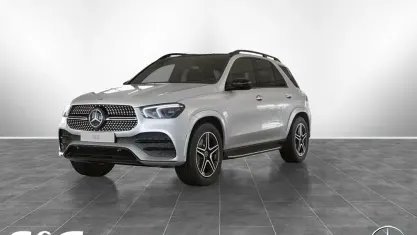 Gebraucht Mercedes GLE350 AMG 211 PS (155 kW) 2022 Designo diamantweiß bright SUV