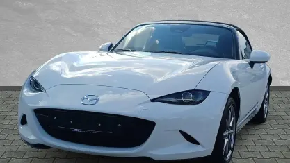 Neu Mazda MX5 Exclusive-Line 132 PS (97 kW) 2026 Arctic white Cabrio