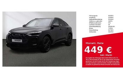 Nieuw Audi Q5 Sportback Sport 204 PK (150 kW) 2025 Zwart SUV