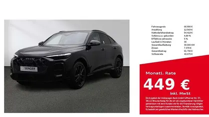 Nuova Audi Q5 Sportback Sport 204 CV (150 kW) 2025 Nero SUV