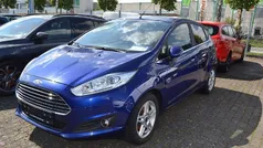 Indicblau metallic Gebraucht 2015 Ford Fiesta Titanium Kleinwagen | 9.980 € (Teuer)