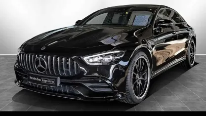 Gebraucht Mercedes AMG GT 43 AMG 367 PS (269 kW) 2021 Metalliclack obsidianschwarz Coupé