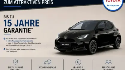 Neu Toyota Yaris 116 PS (85 kW) 2026 Schwarz Kleinwagen
