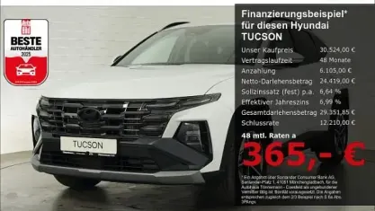 Gebraucht Hyundai Tucson Trend 160 PS (117 kW) 2025 Serenity white SUV