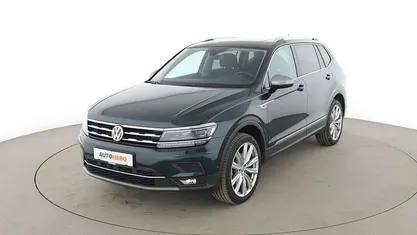 Gebraucht VW Tiguan Allspace Highline 150 PS (110 kW) 2019 Grün SUV