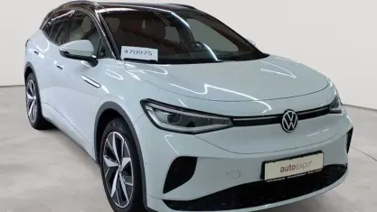 Gebraucht VW ID.4 GTX 219 kW (299 PS) 2022 Gletscherweiß metallic / dach schwarz SUV