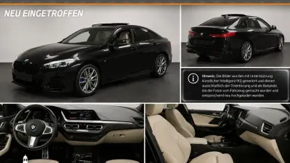 Gebraucht BMW M235 Comfort Edition 306 PS (225 kW) 2020 Black sapphire metallic (475) Coupé