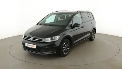 Gebraucht VW Touran United 150 PS (110 kW) 2020 Schwarz Van / Kleinbus