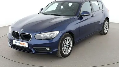 Usata BMW 118 Advantage 136 CV (100 kW) 2018 Blu Utilitaria