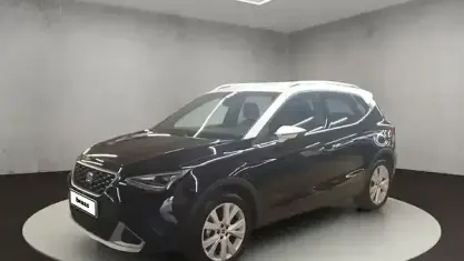 Gebraucht Seat Arona Xperience 110 PS (80 kW) 2022 Midnight schwarz metallic/weiß SUV