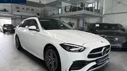 Gebraucht Mercedes C300e AMG 313 PS (230 kW) 2025 Weiß Kombi