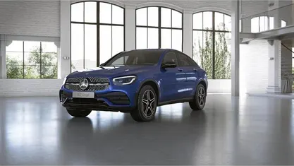 Gebraucht Mercedes GLC300e AMG 211 PS (155 kW) 2020 Brillantblau metallic Coupé