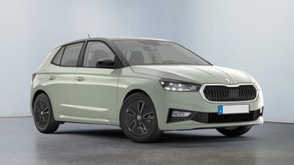 Neu Skoda Fabia 116 PS (85 kW) 2025 Thymian grün metallic/grün Limousine