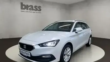 Gebraucht Seat Leon Style 150 PS (110 kW) 2022 Nevada weiß metallic Kombi