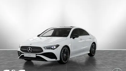 Unilack polarweiß Gebraucht 2024 Mercedes CLA200 AMG Coupé | 36.990 € (Fairer Preis)