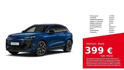 Gebraucht Audi Q6 e-tron Edition .1 225 kW (306 PS) 2025 Blau SUV