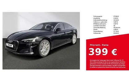 Gebraucht Audi A5 Sportback Advanced Plus 204 PS (150 kW) 2021 Mythosschwarz Kleinwagen