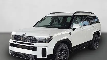 Creamy white Neu 2025 Hyundai Santa Fe SUV | 55.300 € (Fairer Preis)