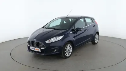 Gebraucht Ford Fiesta Titanium 125 PS (91 kW) 2017 Blau Kleinwagen
