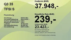 Chronosgrau metallic Gebraucht 2024 Audi Q3 S-Line SUV | 36.948 € (Superpreis)