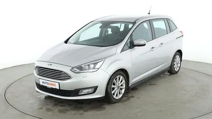 Grau Gebraucht 2018 Ford Grand C-Max Titanium Van / Kleinbus | 13.120 € (Fairer Preis)