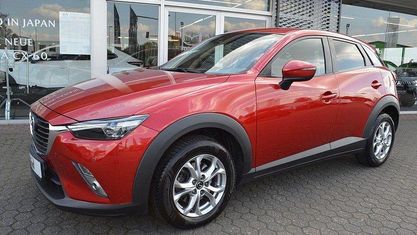 Begagnad Mazda CX-3 Exclusive-Line 120 HK (88 kW) 2016 Röd SUV