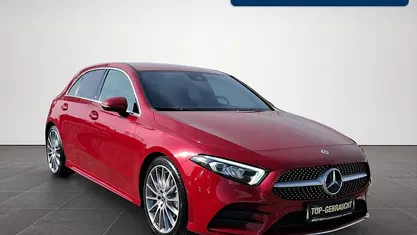 Gebraucht Mercedes A180 AMG line 136 PS (100 kW) 2021 Designo metallic Limousine