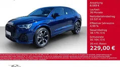 Navarrablau metallic Gebraucht 2024 Audi Q3 Sportback S-Line SUV | 41.590 € (Fairer Preis)