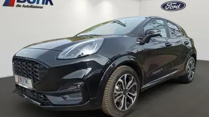Gebraucht Ford Puma ST-Line 125 PS (91 kW) 2022 Obsidianschwarz metallic SUV