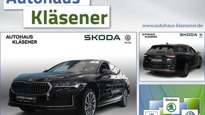 Nouă Skoda Superb 204 CP (150 kW) 2026 Negru Break