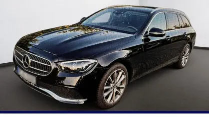 Gebraucht Mercedes E300 Avantgarde 306 PS (225 kW) 2023 Obsidianschwarz Limousine