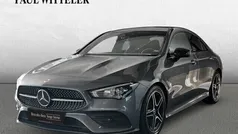 lack mountaingrau Gebraucht 2022 Mercedes CLA200 AMG line Coupé | 36.480 € (Fairer Preis)