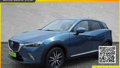Turmaloinblau metall Gebraucht 2017 Mazda CX-3 Sports-Line SUV | 13.450 € (Fairer Preis)