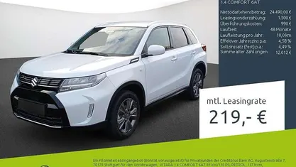 Cool white pearl met Neu 2025 Suzuki Vitara Comfort SUV | 24.490 € (Guter Preis)