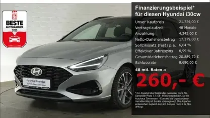 Brugt Hyundai i30 Advantage 140 HK (102 kW) 2025 Sølv Stationcar