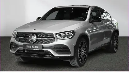 Usata Mercedes GLC300 AMG 245 CV (180 kW) 2024 Argento Coupé