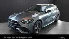 Grau Gebraucht 2024 Mercedes C220 AMG Limousine | 43.960 € (Fairer Preis)