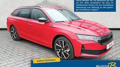 Nouvelle Skoda Octavia SportLine 204 ch (150 kW) 2025 Rouge Break